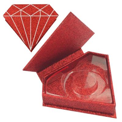 China New Type Top Selling Professional Manufacturing Cheap Silk Eyelash Box Natural Silk Packaging Create Your Own Brand for sale