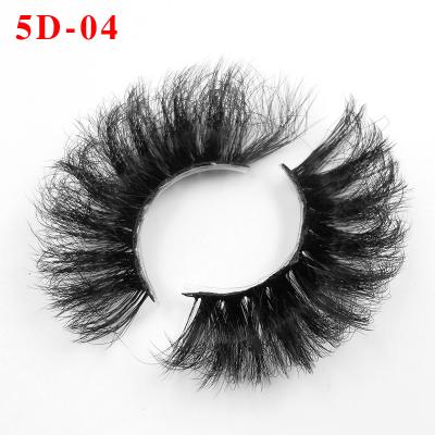 China Wholesale Custom Seller Fluffy Lashes Box Long Fluffy Mink 25mm Eyelashes Fake Lashes for sale