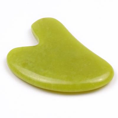 China Natural Face Stone Bian Gua Sha Tool Crystal Face Beauty Tool Scratch Board for sale