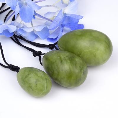 China Green Crystal Opalite Drill Massage Ball Kegel Jade Yoni Egg For Women from Europe for sale