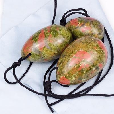 China Best Dragon Blood Stone Gemstone Yoni Eggs Vaginal Exercise Massage Tools from Europe Prices for sale