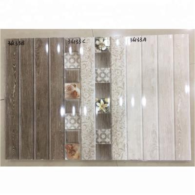 China Glazed metal tiles 12' x24(300x600mm) office building interior terracotta glazed ceramic at kajaria wall tile price for sale