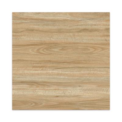 China Modern Foshan Glazed Porcelain 600 600mm Woodlike Full Polished Glazed Ceramic Tiles For Flooring for sale