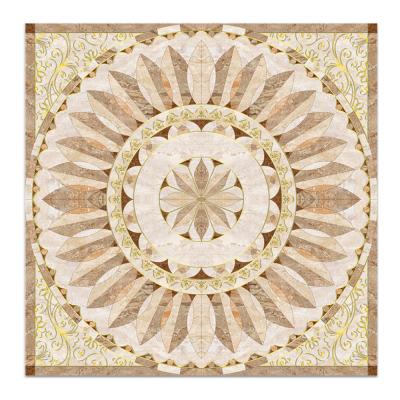 China Modern Garden Vintage Design Decorative Carpet Tile 600X600 1200X1200 for sale