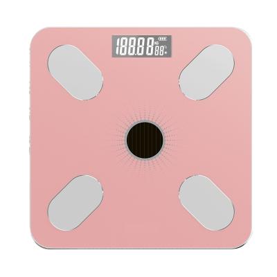 China Tempered Glass ZhuoYu Bathroom Scale Body Fat Analyzer Adult Scale Scale for sale