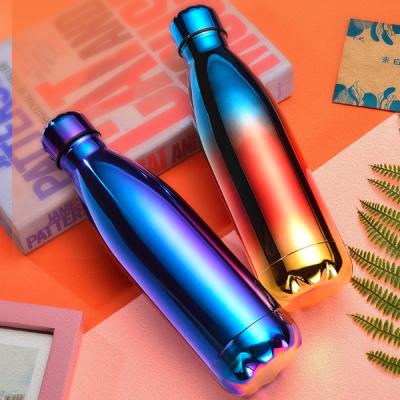 China Amazon Hot Sale 500ML Portable Stainless Steel Vacuum Flask Portable Sports Cola Shaped Water Bottle for sale