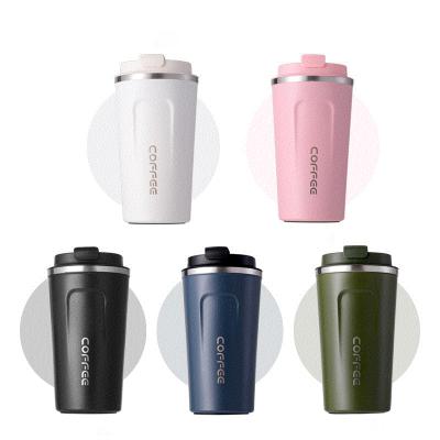 China Double Wall Stainless Steel Bottle Vacuum Cup Custom Outdoor Insulated Leakproof Coffee Mug for sale