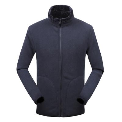 China Super Cheap Retro Mens Reversible Winter Fleece Jacket Sustainable With Good Quality for sale