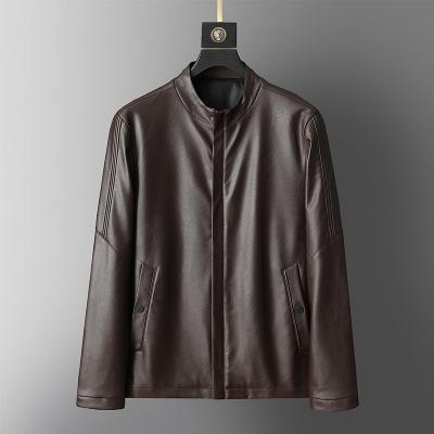 China Wholesale Zipper Mens QUICK DRY Side Pocket Winter Fashion Biker Leather Blacker Jacket for sale