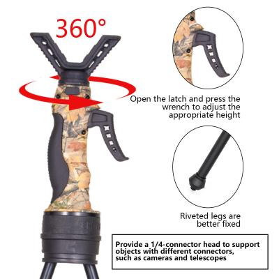 China Picatinny Weaver Shooting Bipod Hoogte aanpassing 40-61 inch 4 inch Mount Hoogte Te koop