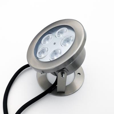 China LANDSCAPE outdoor rgbw lighting luminare waterproof for boat light effect ip68 led underwater light for sale