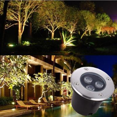 China LANDSCAPE Moderate Price Sale Led 1x3w Underground Garden Light Outdoor Underground Light for sale