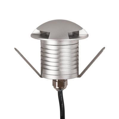 China LANDSCAPE 50mm Round Swimming Pool Light Stainless Steel LED Recessed Deck Light for sale