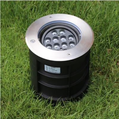 China LANDSCAPE Outdoor ip68 Waterproof Mini Beam Angle Adjustable Recessed Floor Round Led Deck Garden Inground Buried Underground Light for sale