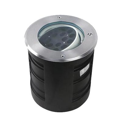 China High Quality Outdoor Recessed LANDSCAPE Inground IP67 Light Stainless Steel Adjustable Underwater Light for sale