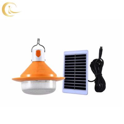 China 2022 NEWEST HUAJI 2022 Newest Led Solar Powered Solar Panel Portable Lamp Outdoor Emergency Light Bulb Rechargeable 30W for sale