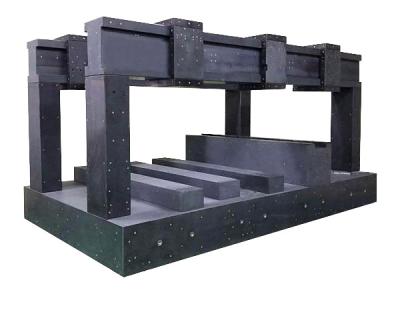 China Popular granite cmm table bases granite inspection surface plate black granite for mechanical precision for sale