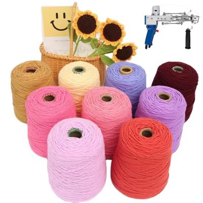 China Factory Free Samples Various Colors 8ply Yarn 4 Strand Pure Wool-Acrylic Scarf Hat Knitting Yarn Knitting Yarn Knitting Yarn Blankets for sale