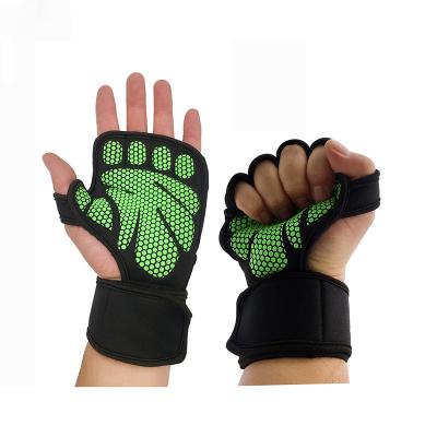 China Excellent anti-slip performance NPRO Custom Logo Non Slip Weight Lifting Workout Men Gym Womens Fitness Sports Gloves for sale