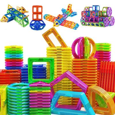 China Set 50-184pcs Mini Size Magnetic Building Blocks Modeling Building Blocks Creative Magnet Designer DIY Constructor Blocks Educational Toys For Children Gift for sale