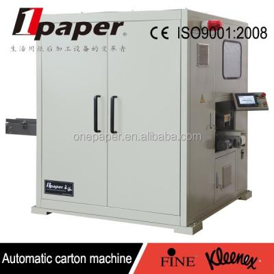 China ONEPAPER Large Single Pass Orbit Automatic Tissue Paper Equipment Slitter OPQ-150 I for sale