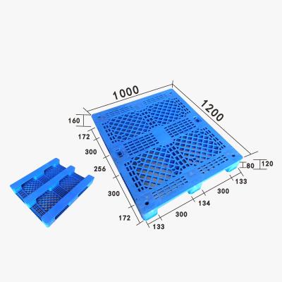 China EXPORT 1200x1000 One Way 160mm Plastic Pallet For Export for sale