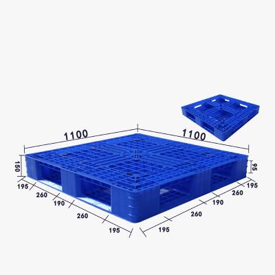 China EXPORT 1200x1000x150mm 1000KG lightweight dynamic loading plastic pallet for tranportation for sale