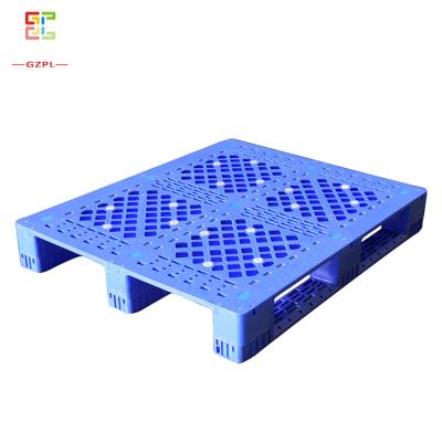 China Steel Reinforced HDPE Plastic Tube Pallet Eco - Friendly Pallet 1000*1200*165mm for sale