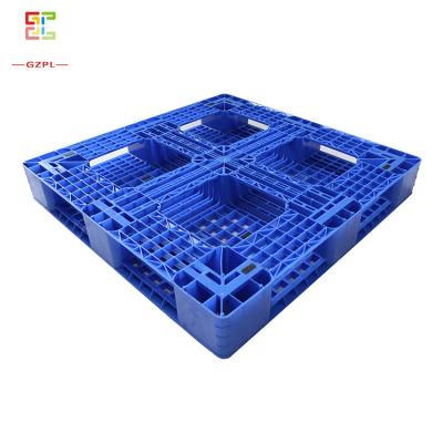 China Eco - Friendly Plastic Pallet 1100*1100*150mm Large Pallets Storage Pallets for sale