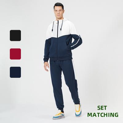 China Wholesale Bulk Breathable Men Tracksuit Set Custom Tracksuit For Men's Gym Training Wear for sale