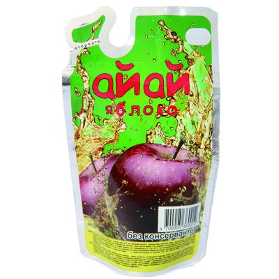 China Juice Customized Standing Juice Liquid Packaging Plastic Drinking Pouch With Straw for sale