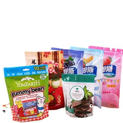 China Direct Supplier Flat Bottom Snack Grade Aluminum Foil Window Comic Packaging Pouches Moisture Proof Packaging Bag for sale