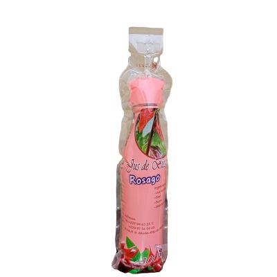 China Moisture Proof Flexible Food Packaging Plastic Printing Fruit Shaped Juice Pouch for sale