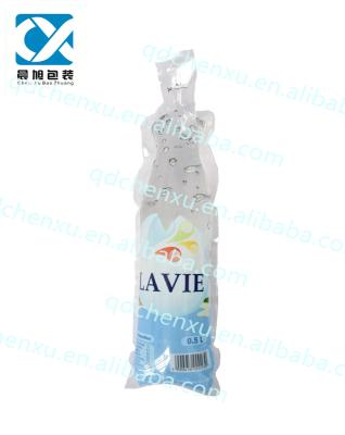 China Bottle shape doypack pouch moisture proof plastic bag for water for sale