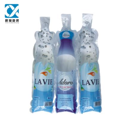 China Moisture Proof Bottle Shape Stand Up Pouch Plastic Bag For Water for sale