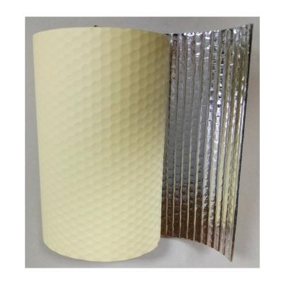 China Silver House Roof / Wall / Attic Insulation Self Adhesives Metallic Foil Single Bubble Thermal Insulation for sale