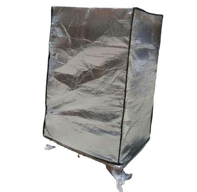 China Cold Chain Shipping Insulated Thermal Packaging Food Delivery Pallet Cover Bags for sale