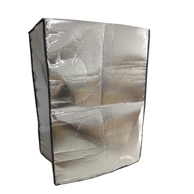 China Cold Chain Shipping Wholesale Reflective Heat Barrier Bubble Foil Pallet Covers for sale