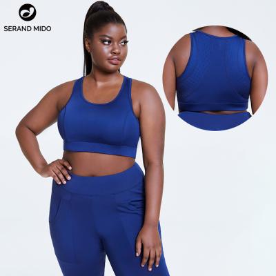 China Wholesale Breathable Athletic Wear Workout Clothes Sexy Plus Size Lift Up Custom Logo Sports Bra Fitness Top Yoga Gym for sale