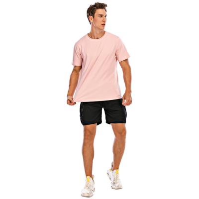 China 2020 New Design Anti-wrinkle Fashion Brand Summer Custom Sports Round Neck Short Sleeve Men's Soft T-Shirt for sale