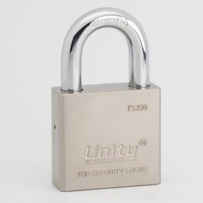 China Rustproof High Strength Custom Heavy Duty Stainless Steel Padlock Keyed Alike Different for sale