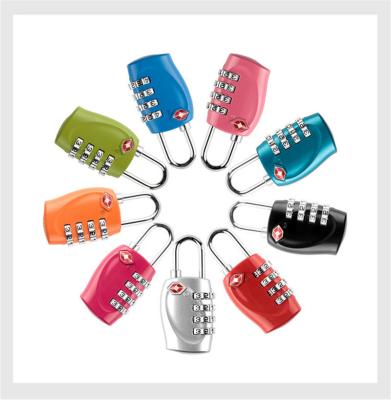 China Wholesale 4 number combination lock zinc alloy security lockout equipment tsa approved cable luggage locks tsa padlock for sale