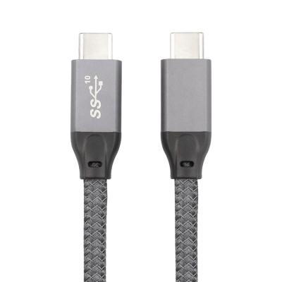 China Mobile Phone USB-C to USB-C GEN 2 3.1 10 Video Type C PD 100W GBP USB C Cable 4k 60Hz Fast Display Screen Charging Compatible for sale