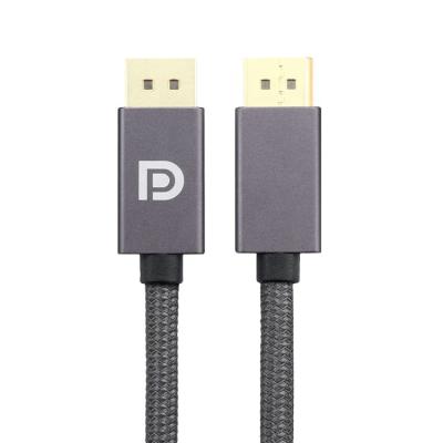 China COMPUTER 2M Gray New Products 6.6ft 32.4Gbps 8K DP DisplayPort to DisplayPort Cable DP 1.4 Cord with Video Resolution and Hdr Support for sale