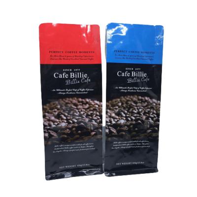 China High Quality Digital Print Moisture Proof Stand Up Foil Pouch Packaging Plastic Bags Coffee Bag With Coffee Design for sale