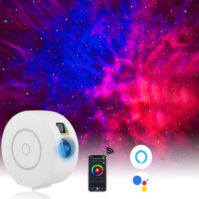 China Wifi Modern Starry Nebula Light Projector Night Sky Star Voice Control LED Galaxy Smart Projector with APP Alexa Google Home for sale