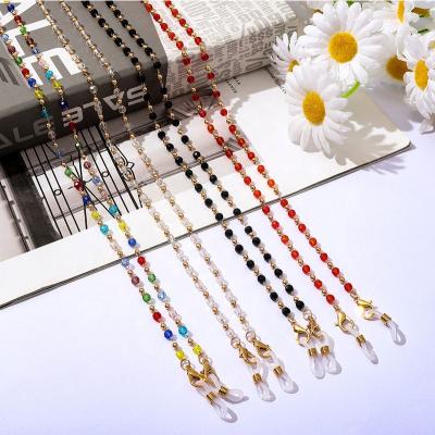 China For Glasses/Necklace/Masks Spot Fashion Glasses Hanging Crystal Glasses Chain Chain Glasses Chain Lanyard for sale