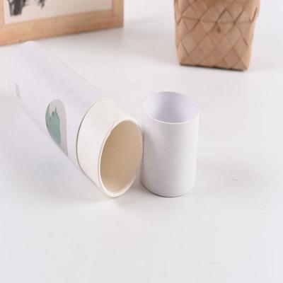 China Recycled Materials Recycled Offset Printing Tube Handmade Custom Paper Packaging 3 Pieces Telescopic Paper Tube For Gift for sale