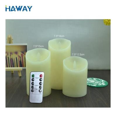 China COLOR CHANGING Factory LED Candle Electronic Candle For Wholesale LED Pillar Candle for sale