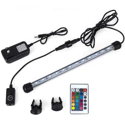 China LANDSCAPE LED Aquarium Light IP68 /IP67 RGB Waterproof Multi Color Aquarium Lamp With 110-240V Power Adapter Kit for sale